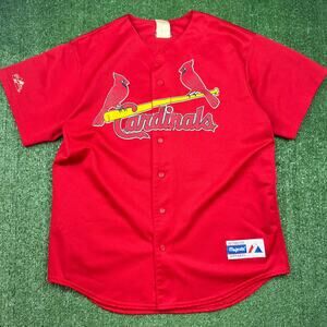 Vintage 1990s St Louis Cardinals Mark McGwire Majestic Jersey Size XL USA Made